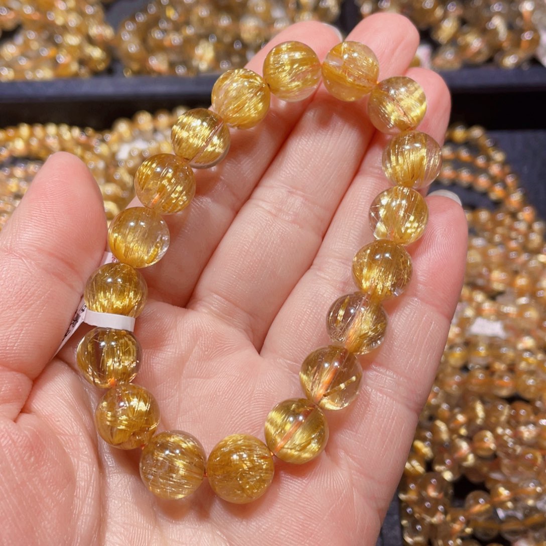 水晶手链未镶嵌天然水晶手链