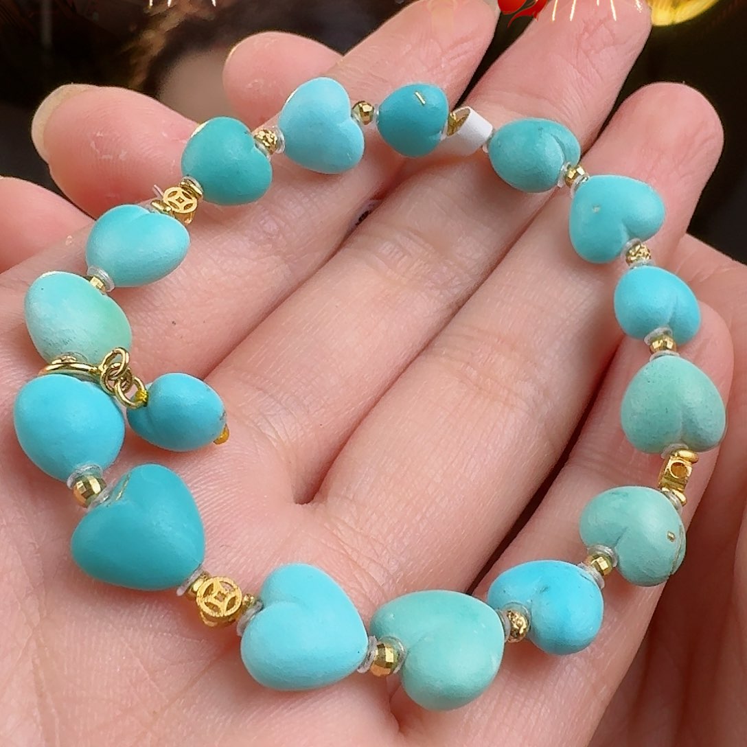 绿松石珠宝奇石未镶嵌