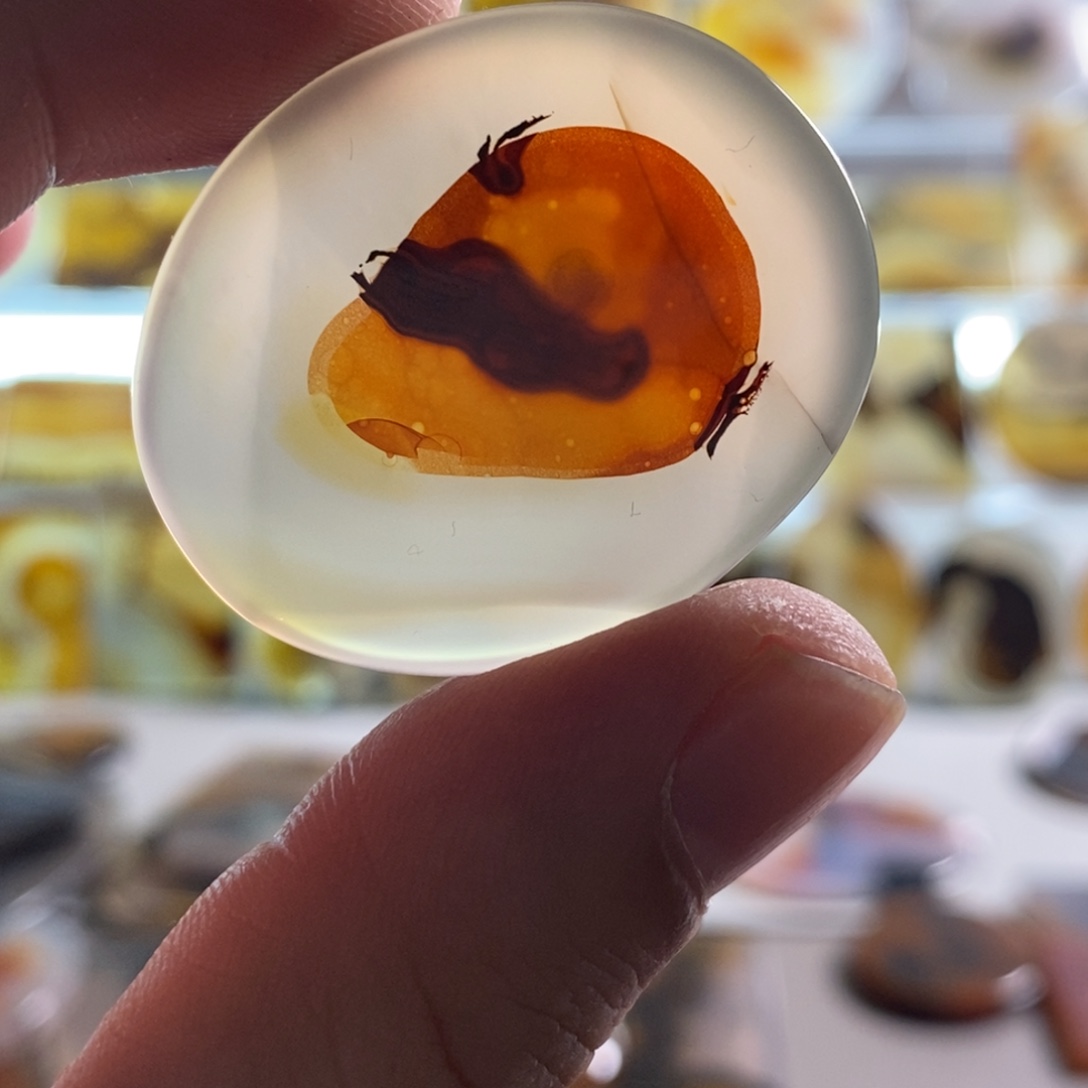 玛瑙/玉髓合金颈饰