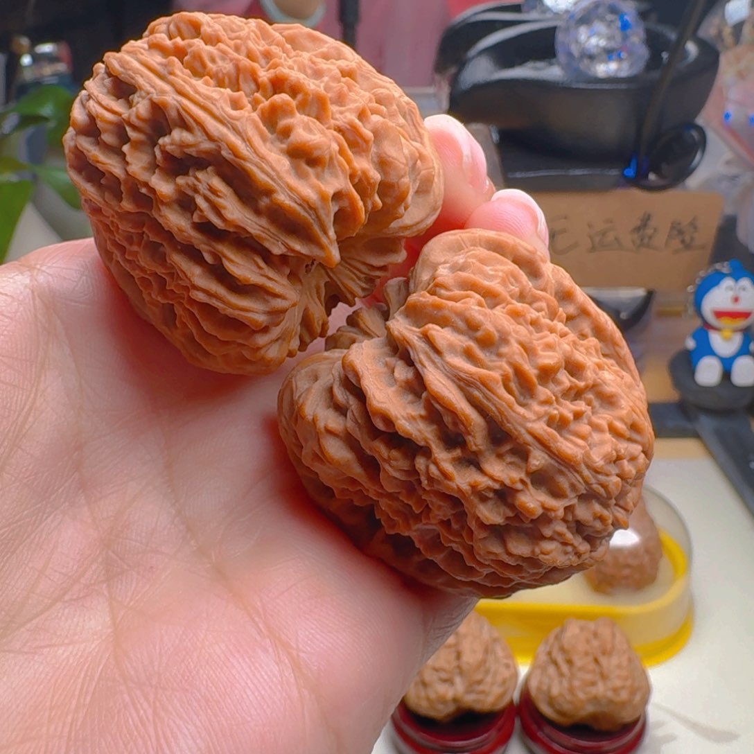 核桃把件40尺寸窝底南疆