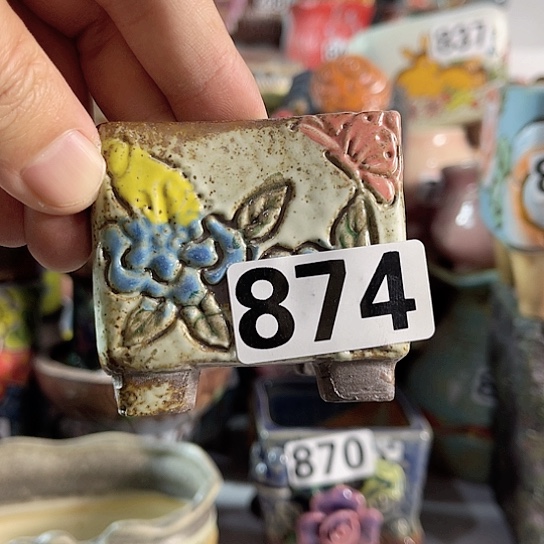 红陶多肉植物花盆