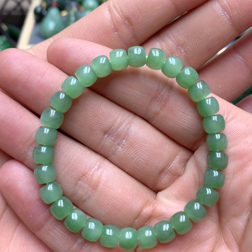 【闪购商品】和田玉（碧玉）手链未镶嵌