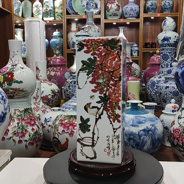瓷片景德镇陶瓷花瓶子子