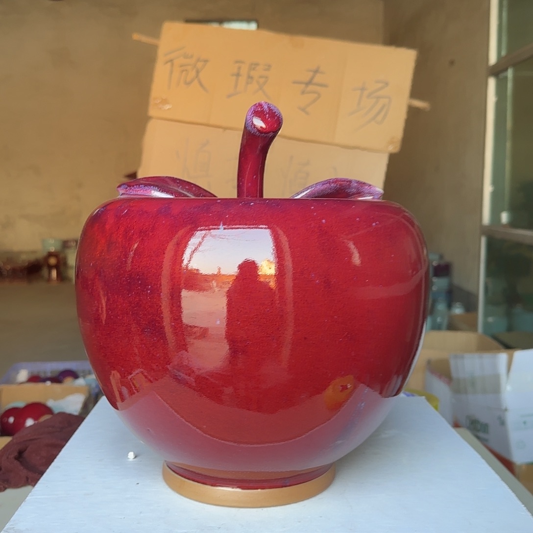 摆件陶郑家钧瓷摆件微瑕