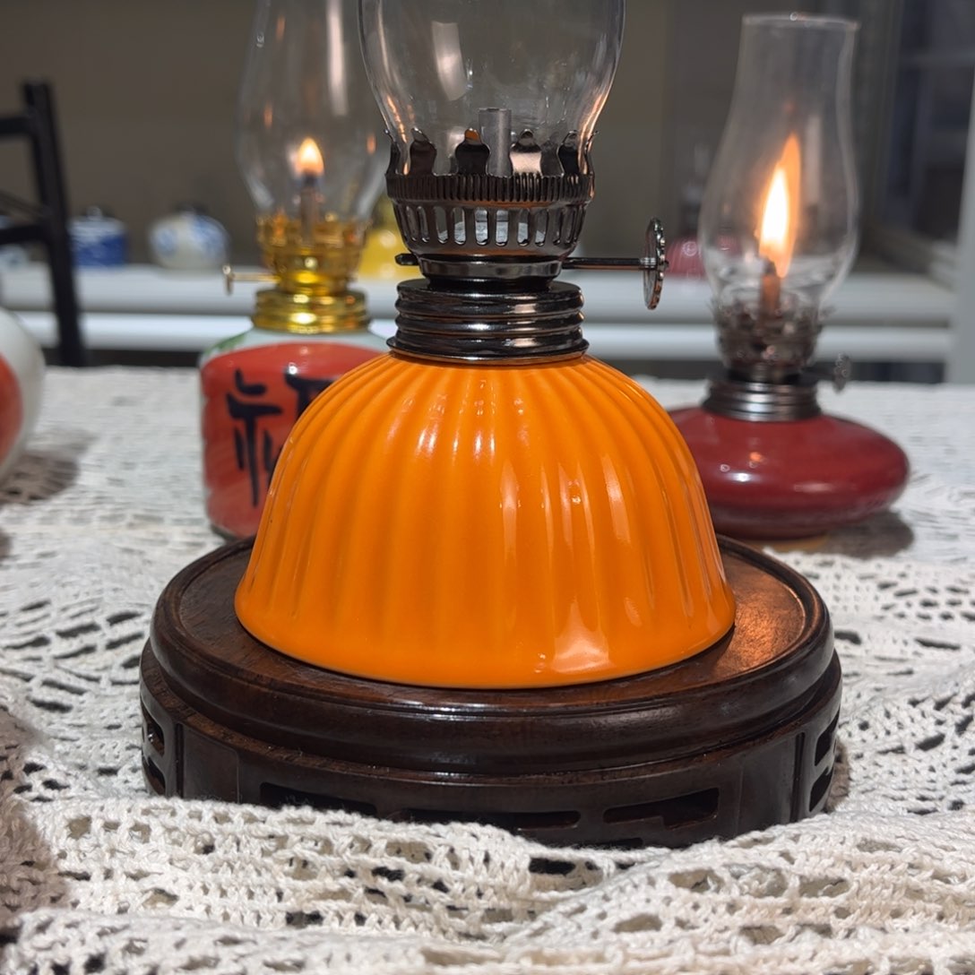 摆件景德镇陶瓷香薰灯