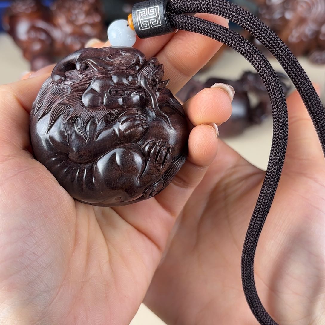 黄花梨/降香黄檀把件爱*把件