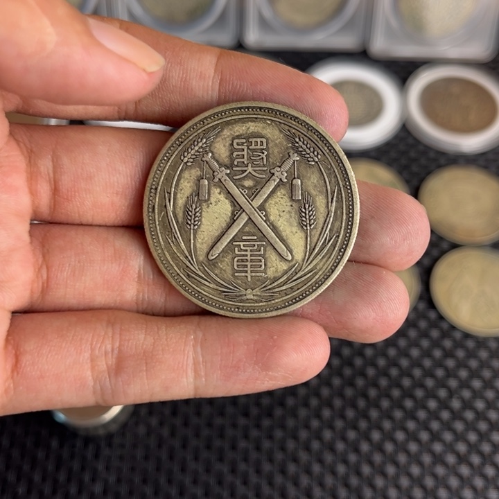 金属大头龙洋船洋工艺品