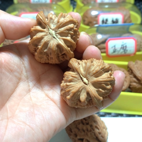 文玩核桃吊坠n*e三角白