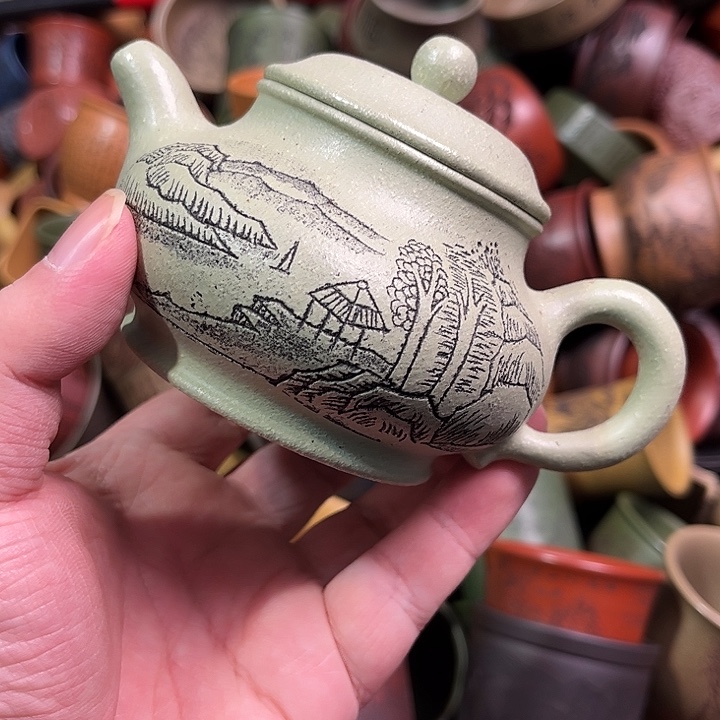 紫砂茶杯全手工紫砂主人杯