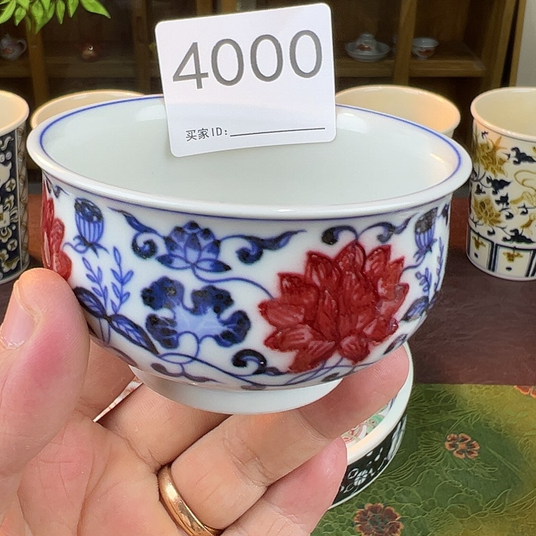 杯景德镇手工手绘陶瓷