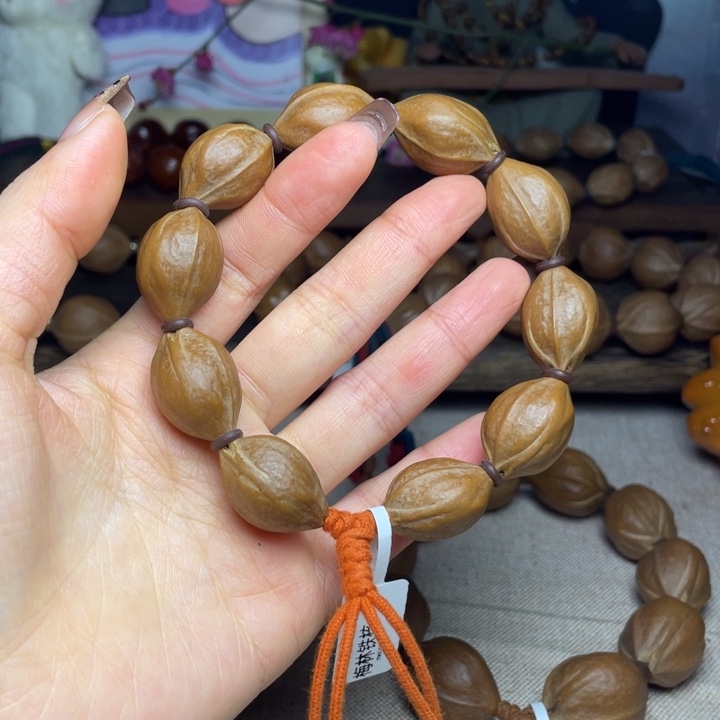 橄榄核手串/手链梅林铁核17.25