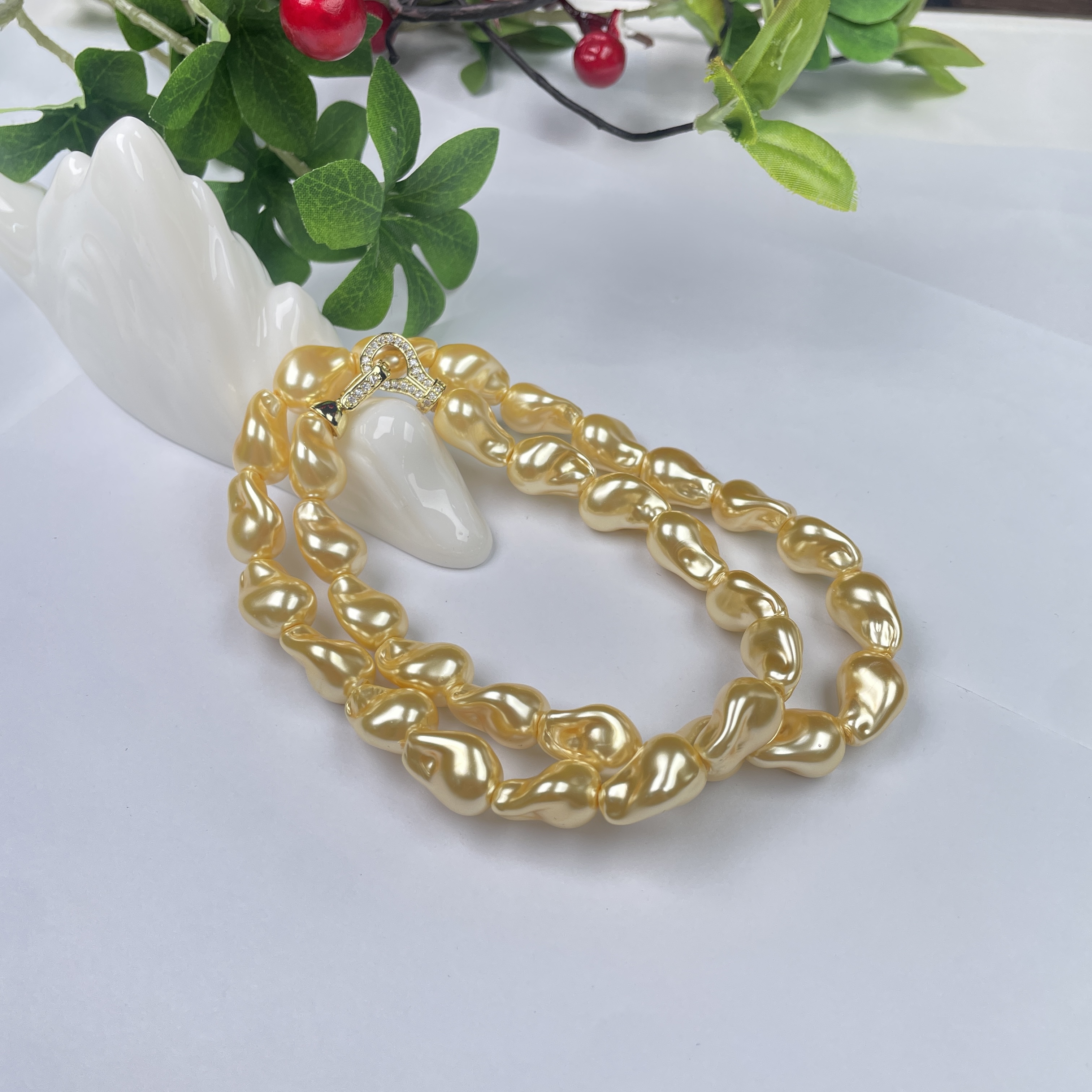 FS-高端海水珍珠项链多样性发一件K991