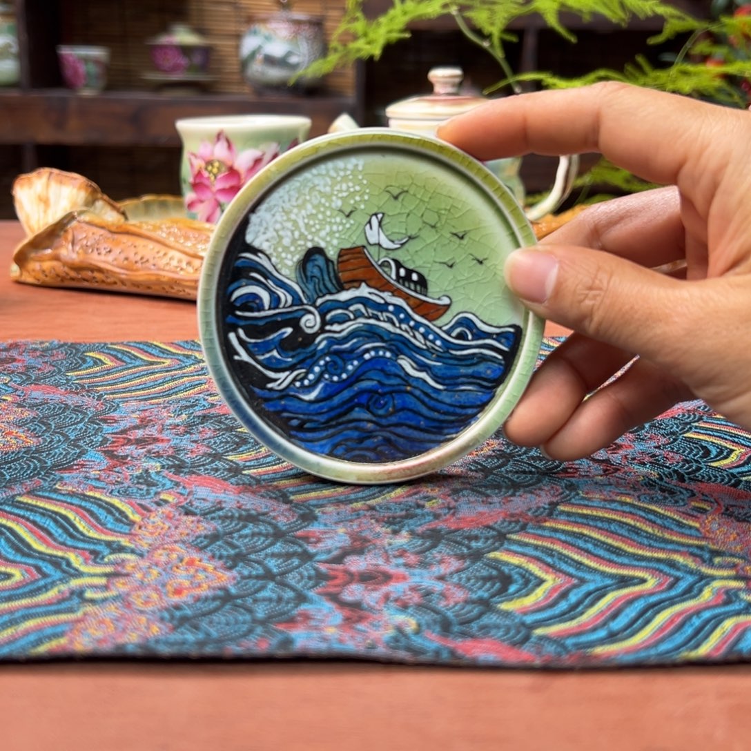 瓷片景德镇刘道标老师