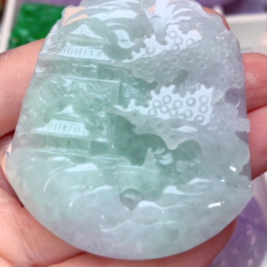 翡翠吊坠(不含链)未镶嵌