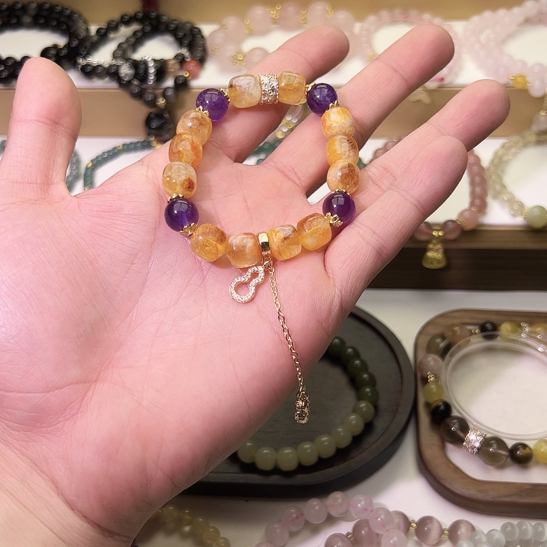 水晶手串未镶嵌手串