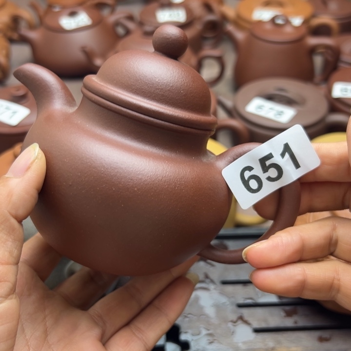 茶壶紫砂紫泥瑕疵280