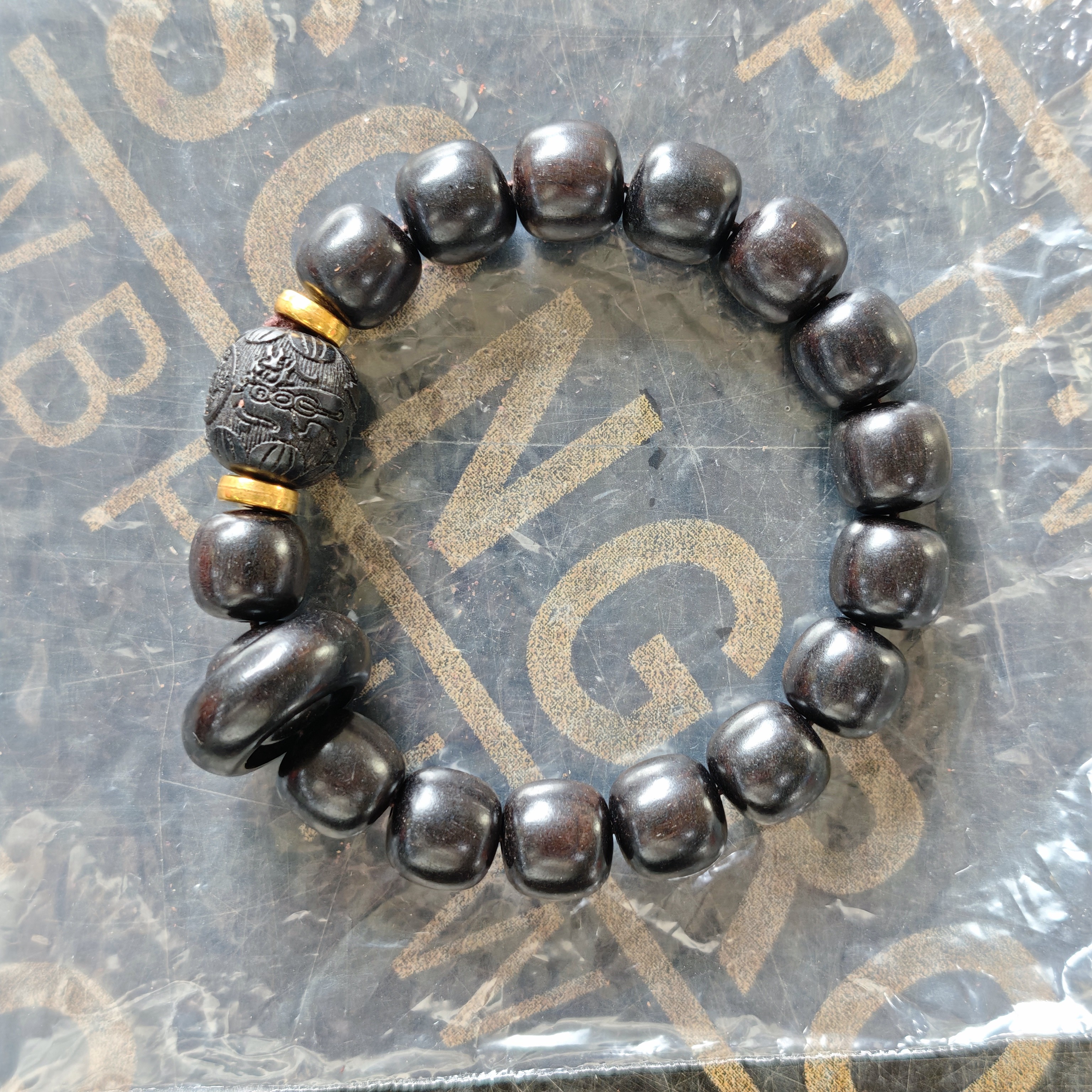 W125 黑檀1.2cm单圈手串