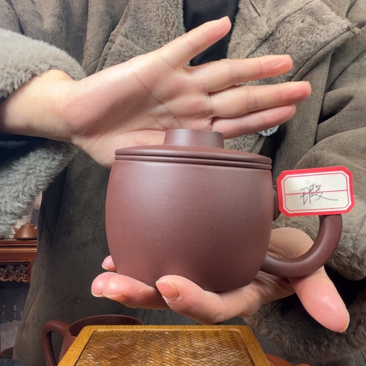 茶杯紫砂原矿紫砂杯