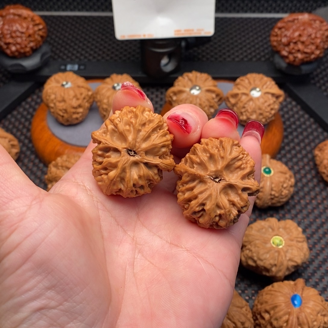 文玩核桃把件·*·苹果园