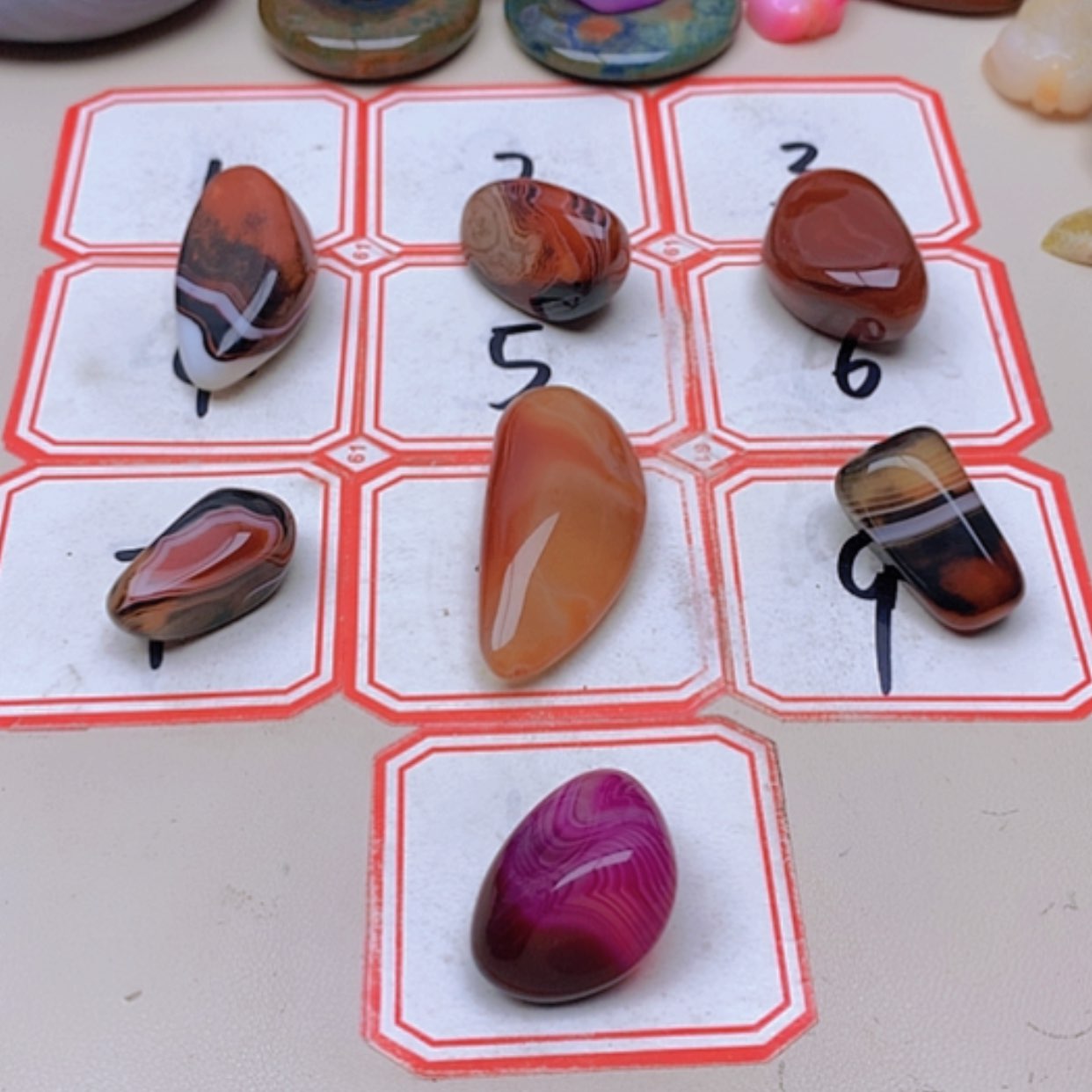 【闪购商品】未镶嵌玛瑙/玉髓珠宝半成品何*坤