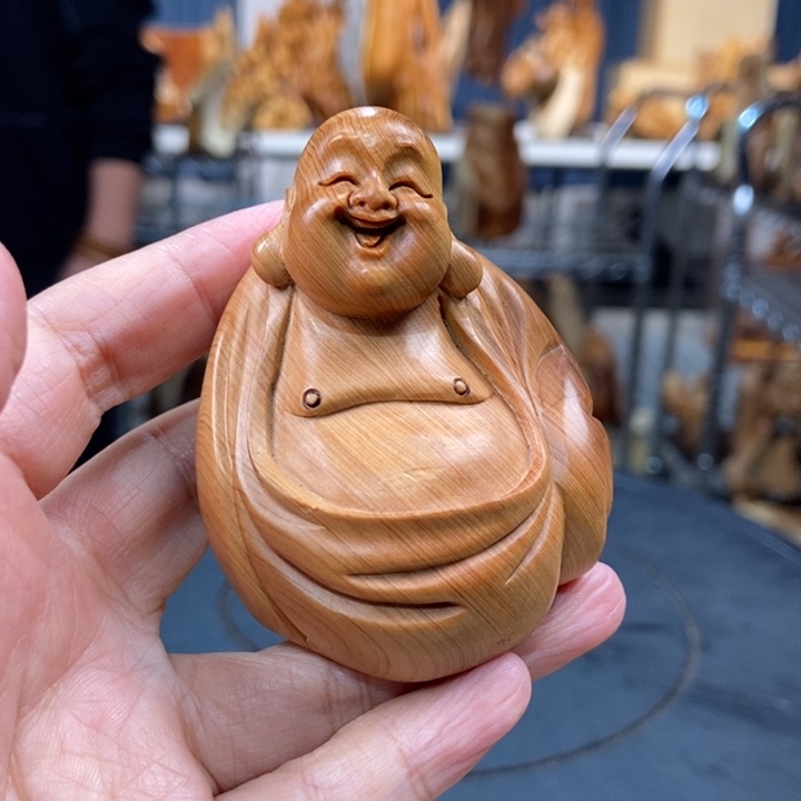 柏木（崖柏）手把件