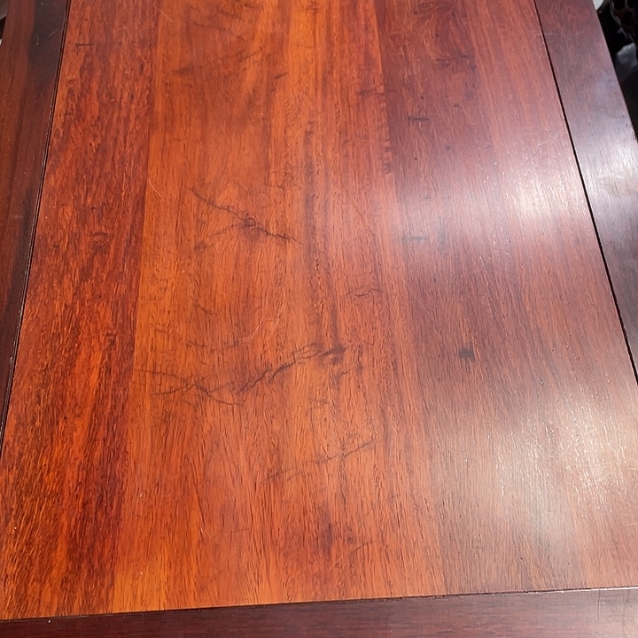 香榧木红木底座工艺品微瑕疵处理