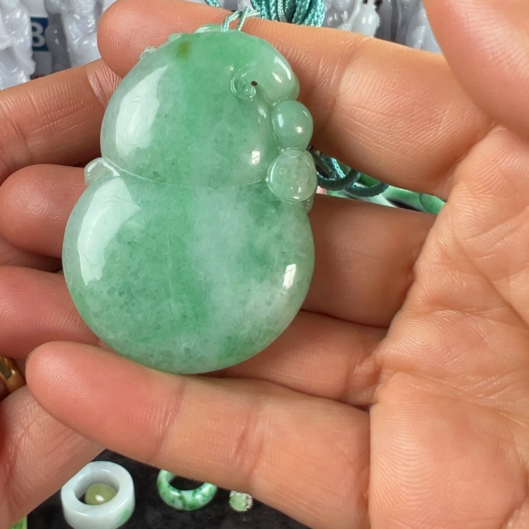 翡翠未镶嵌手镯天然翡翠挂件