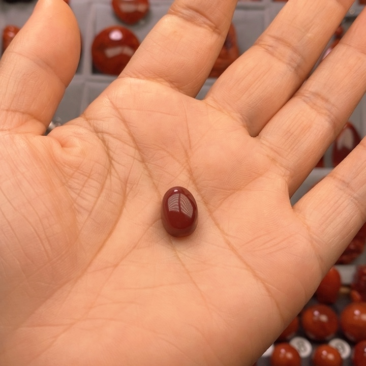 南红玛瑙戒面未镶嵌向****微