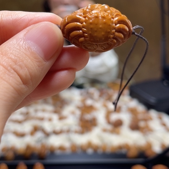 橄榄核手串/手链螃蟹