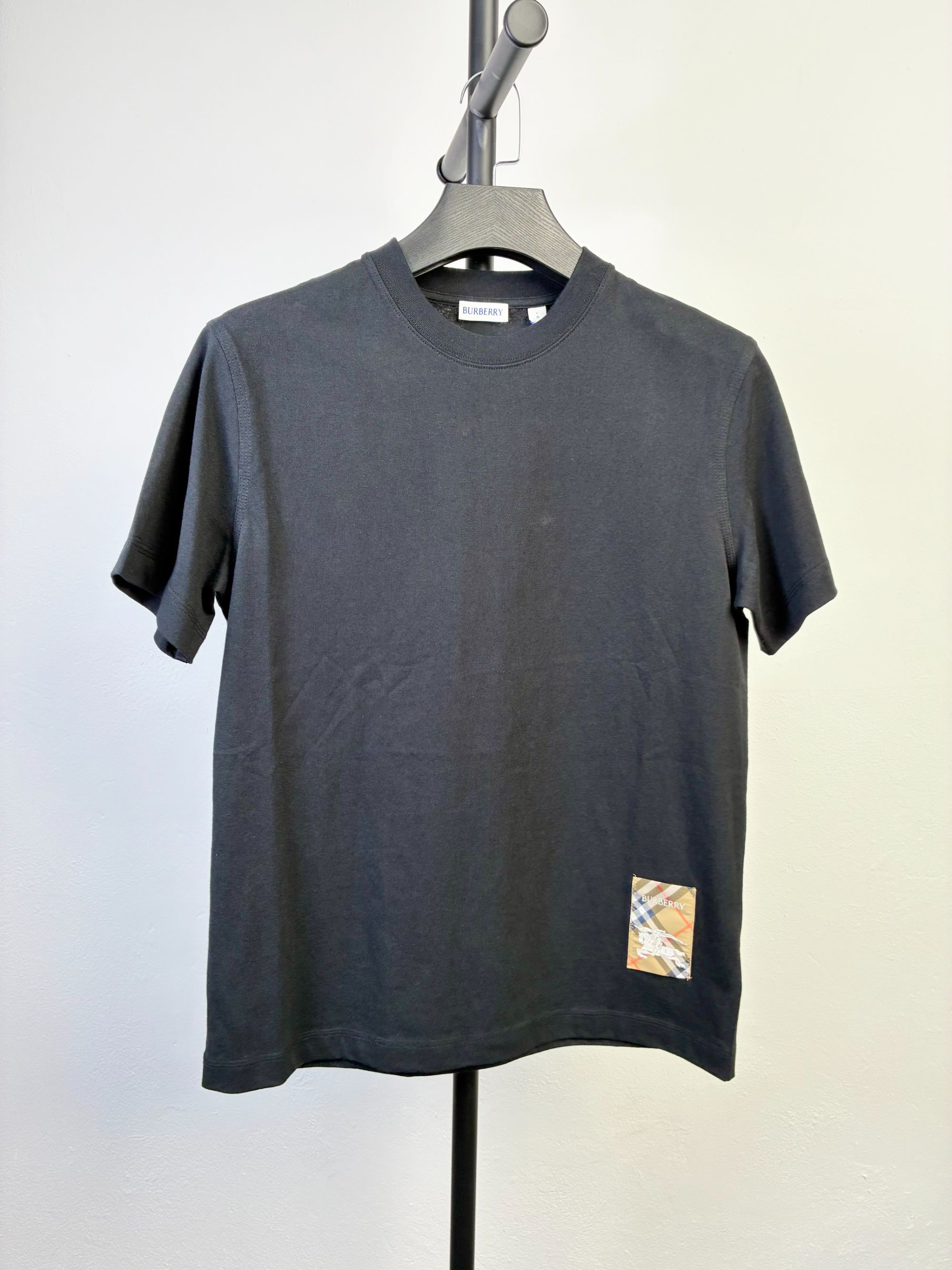 未使用 BURBERRY/博柏利 全新Burberry博柏利下摆格子战马短袖