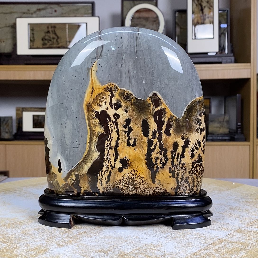 张***武印石昌化石广西国画石摆件