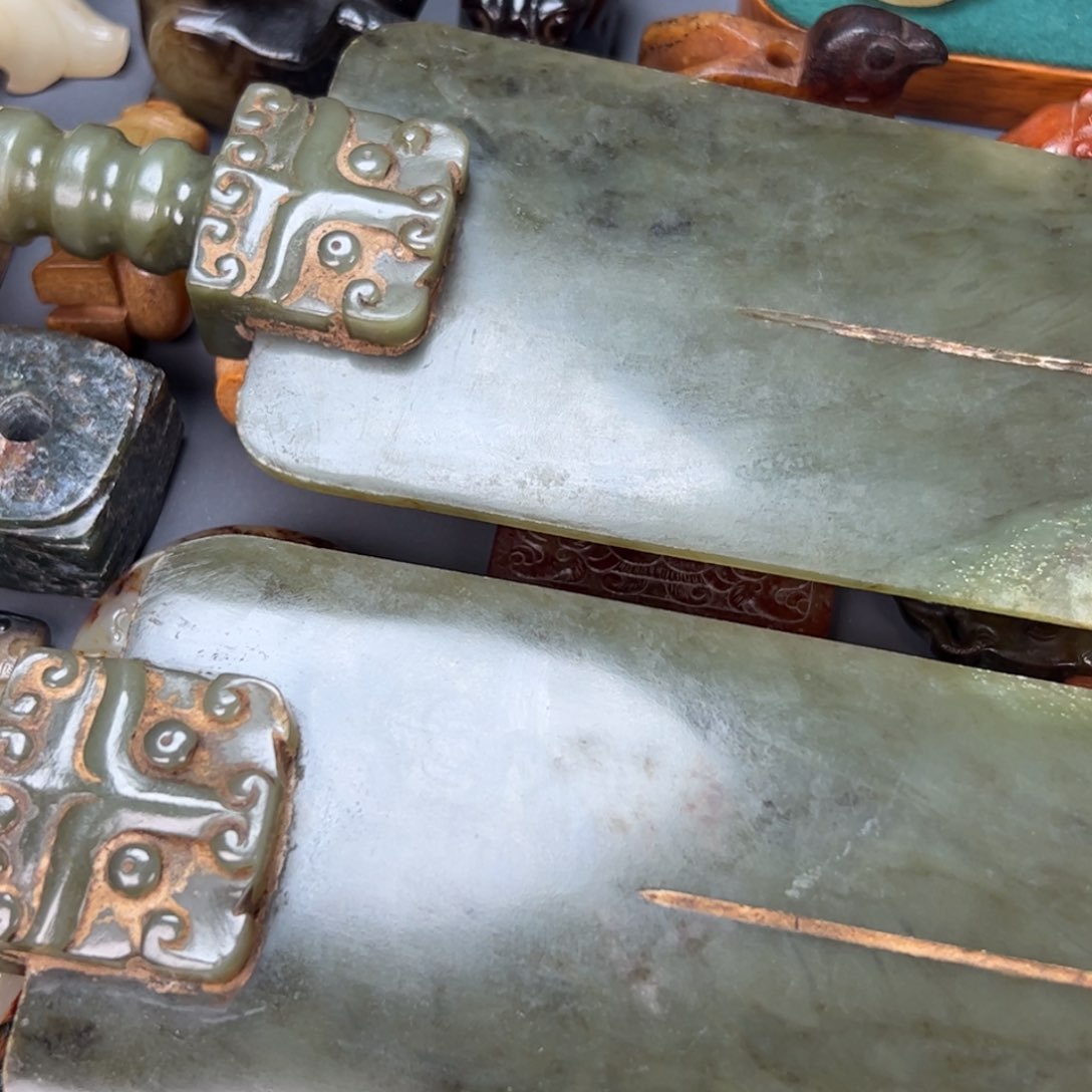 和田玉颈饰未镶嵌沙**杨