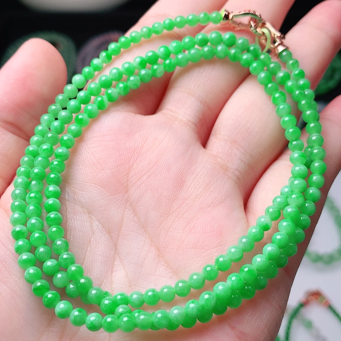 未镶嵌手链翡翠翡翠