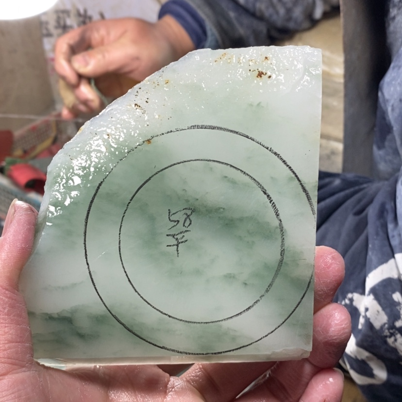 【闪购商品】石英质玉（天山翠）手镯未镶嵌岁**好定制手镯