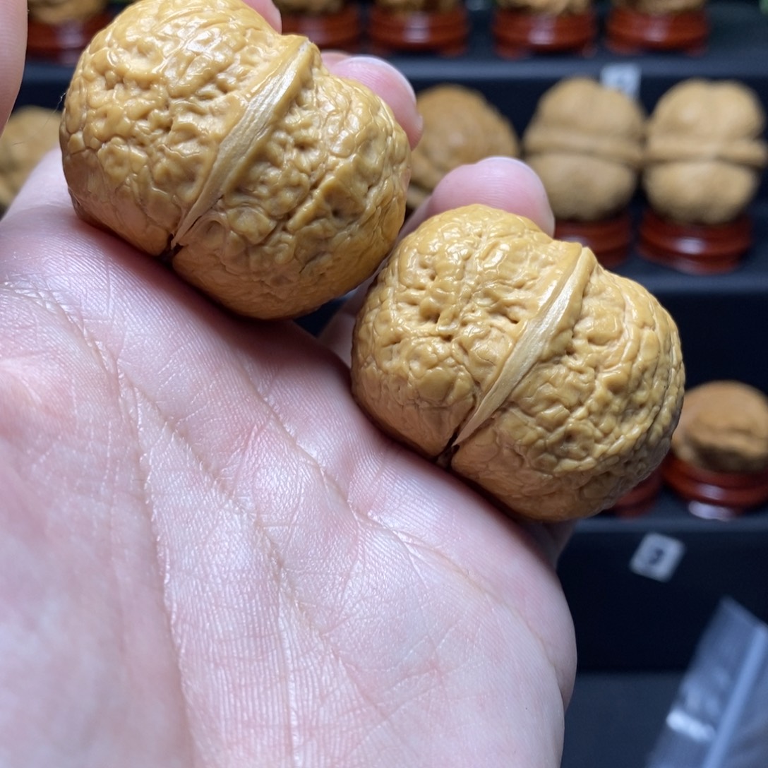 把件文玩核桃39金蟒