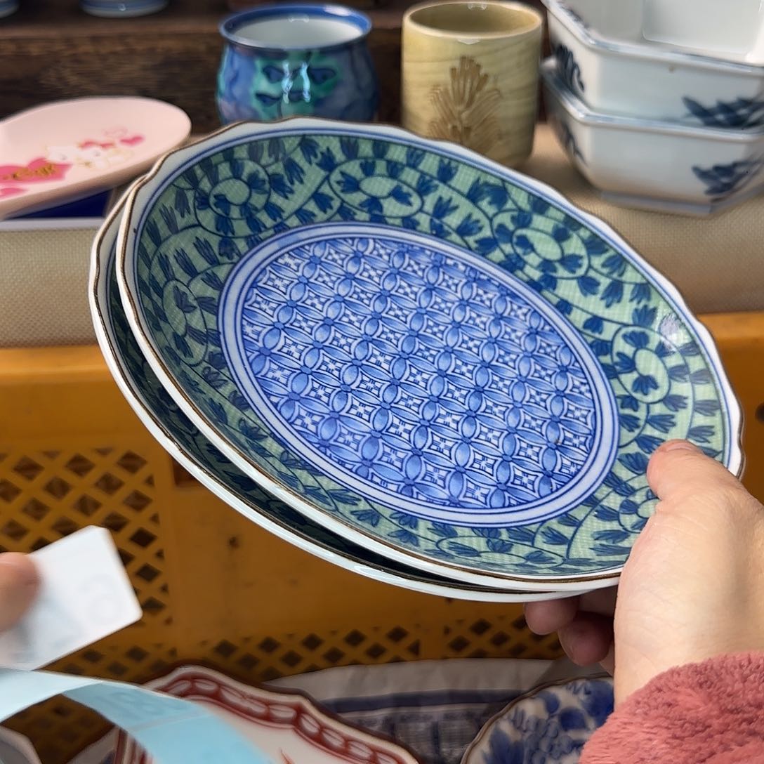 何***连瓷片179 海外回流中古日瓷满18米包邮