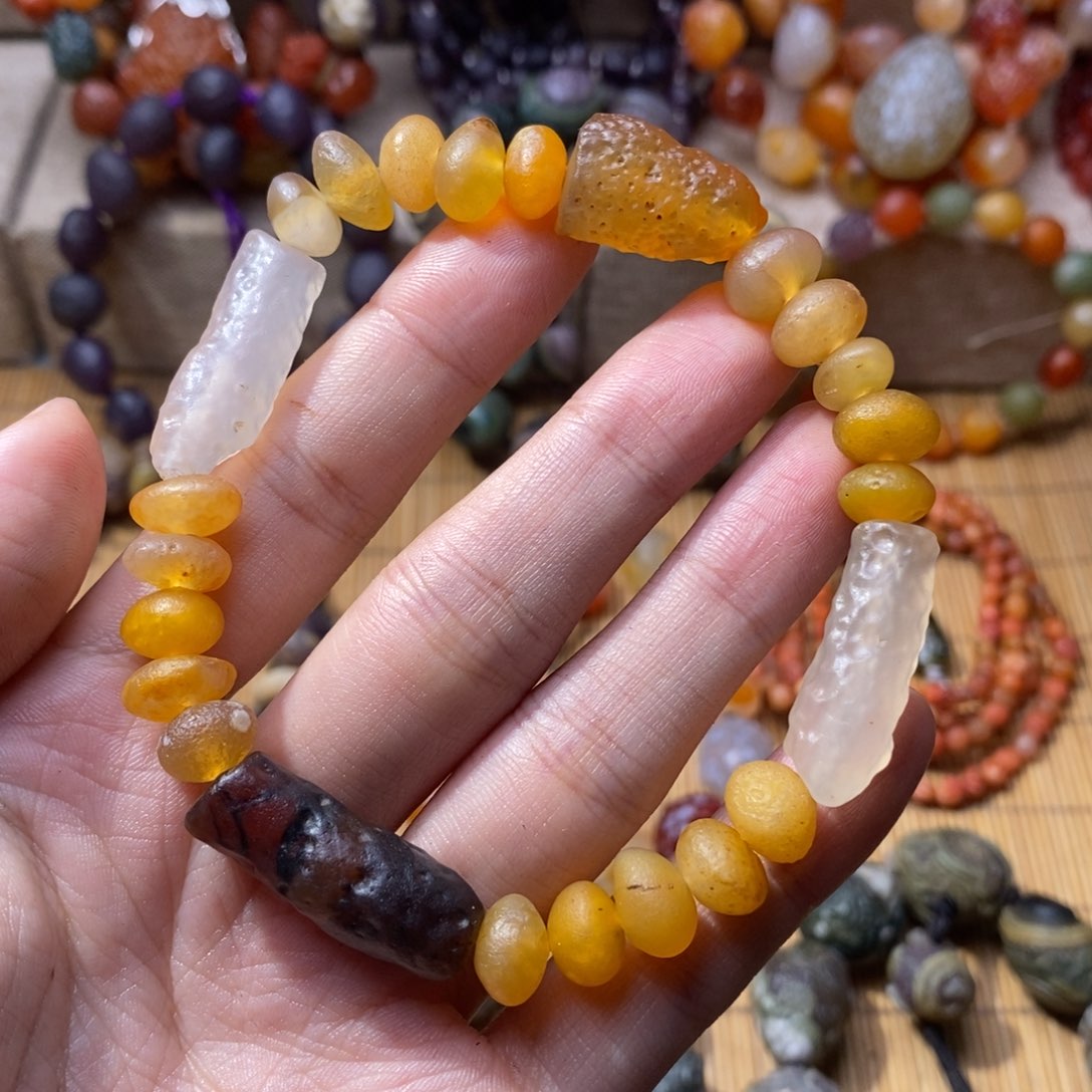 玛瑙/玉髓手链未镶嵌