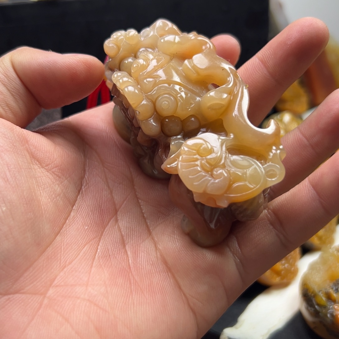 石英质玉（黄龙玉）未镶嵌多选一发货