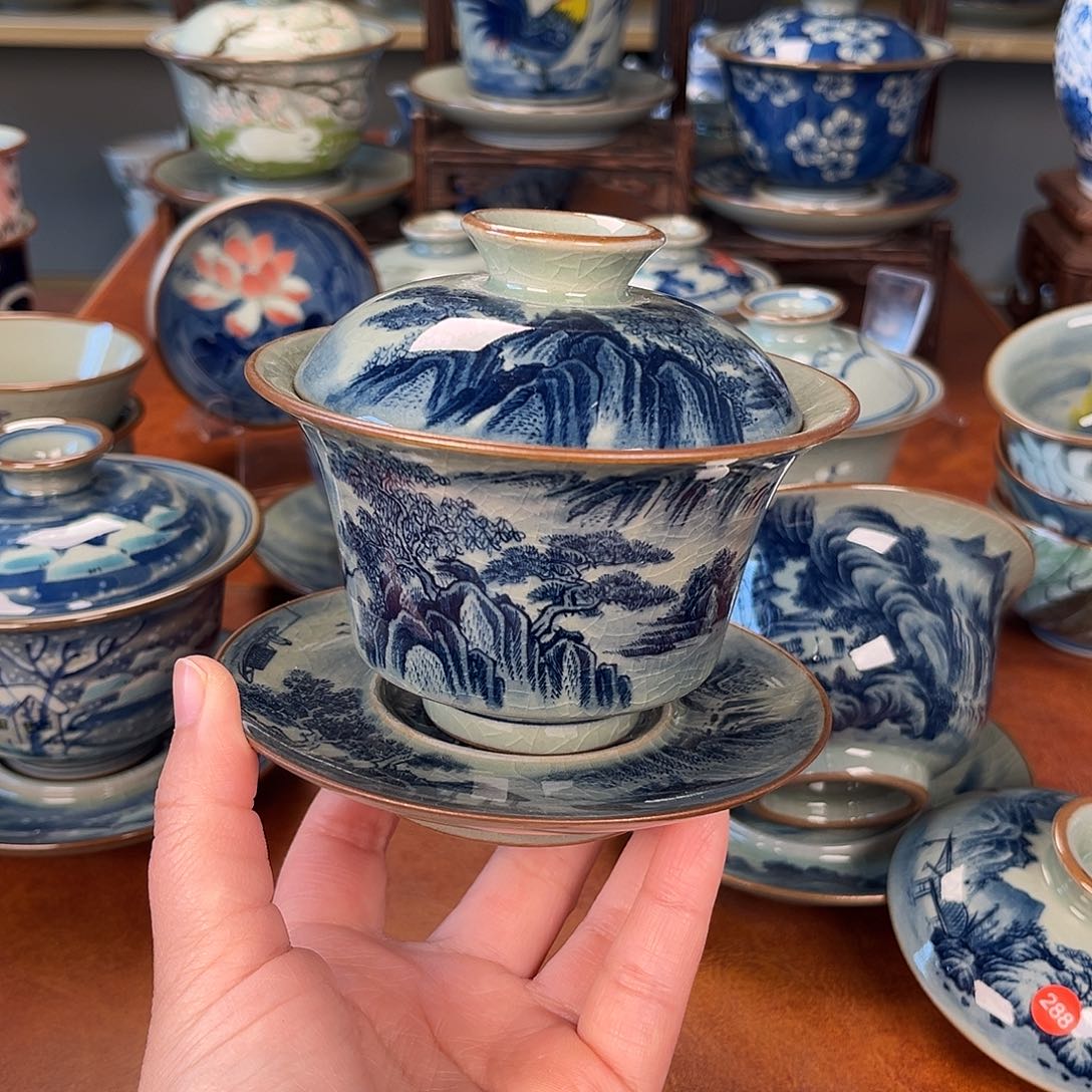 杯盖碗景德镇陶瓷