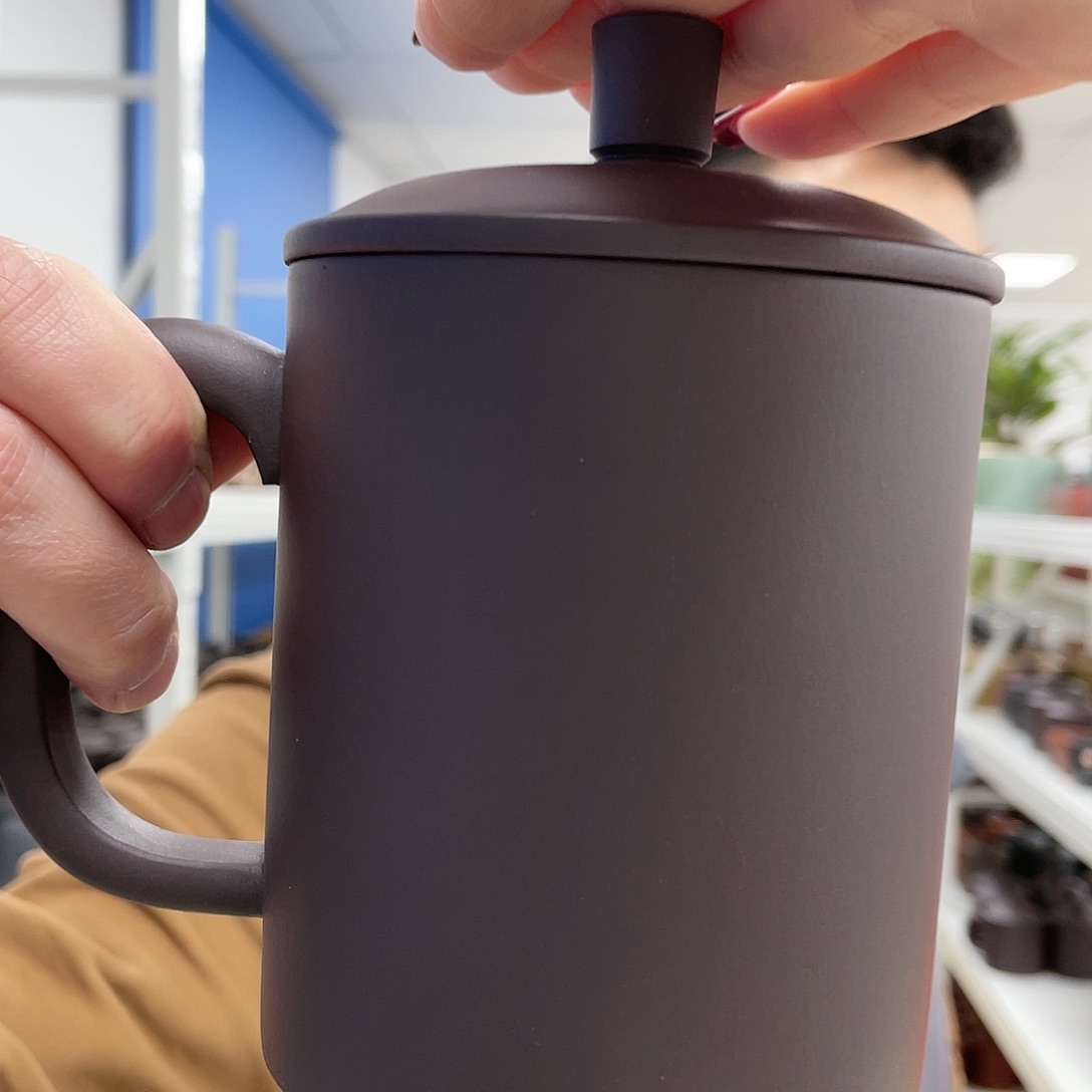 紫砂茶杯原矿紫砂