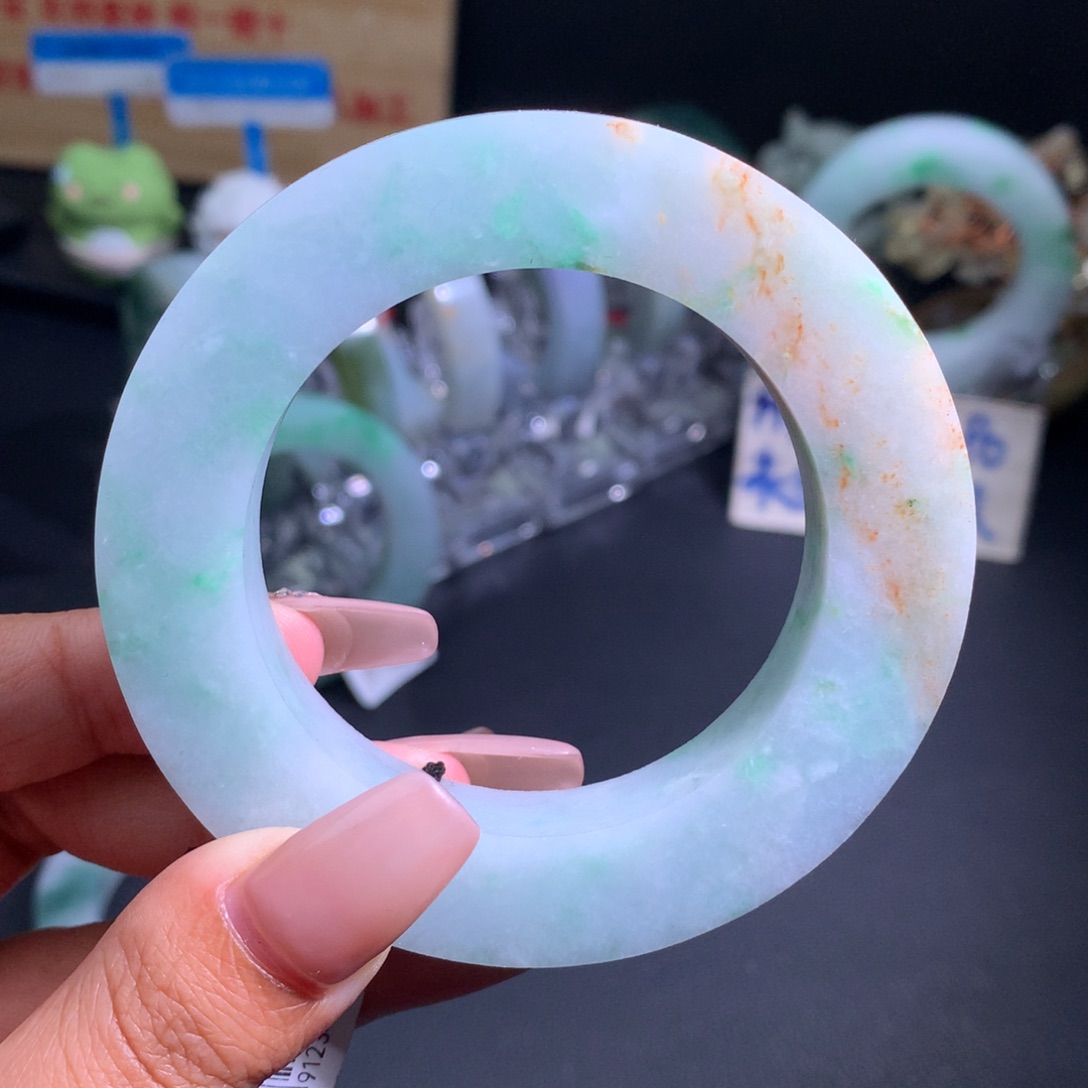 定制翡翠未镶嵌圆54以上