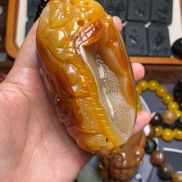方钠石未镶嵌挂件