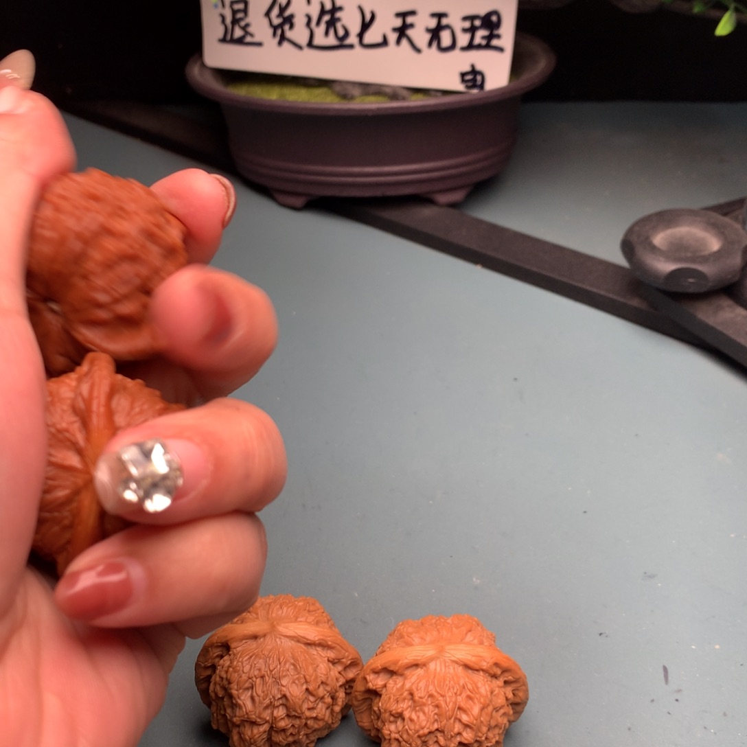 文玩核桃把件血麒麟4041