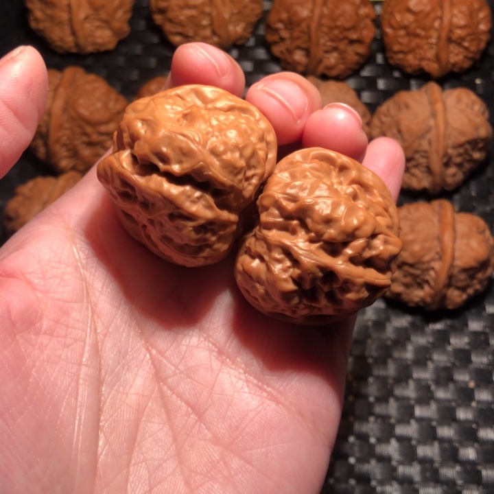 把件文玩核桃深开暴力肌肉36