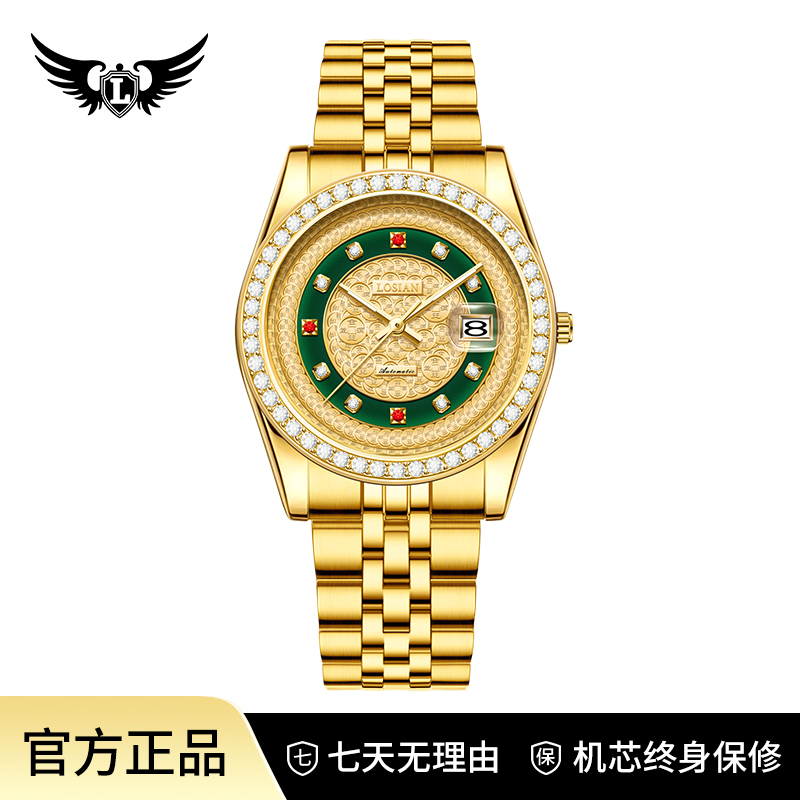 聚宝盆•金玉满堂商务夜光全自动男士腕表TZ-L2999-G