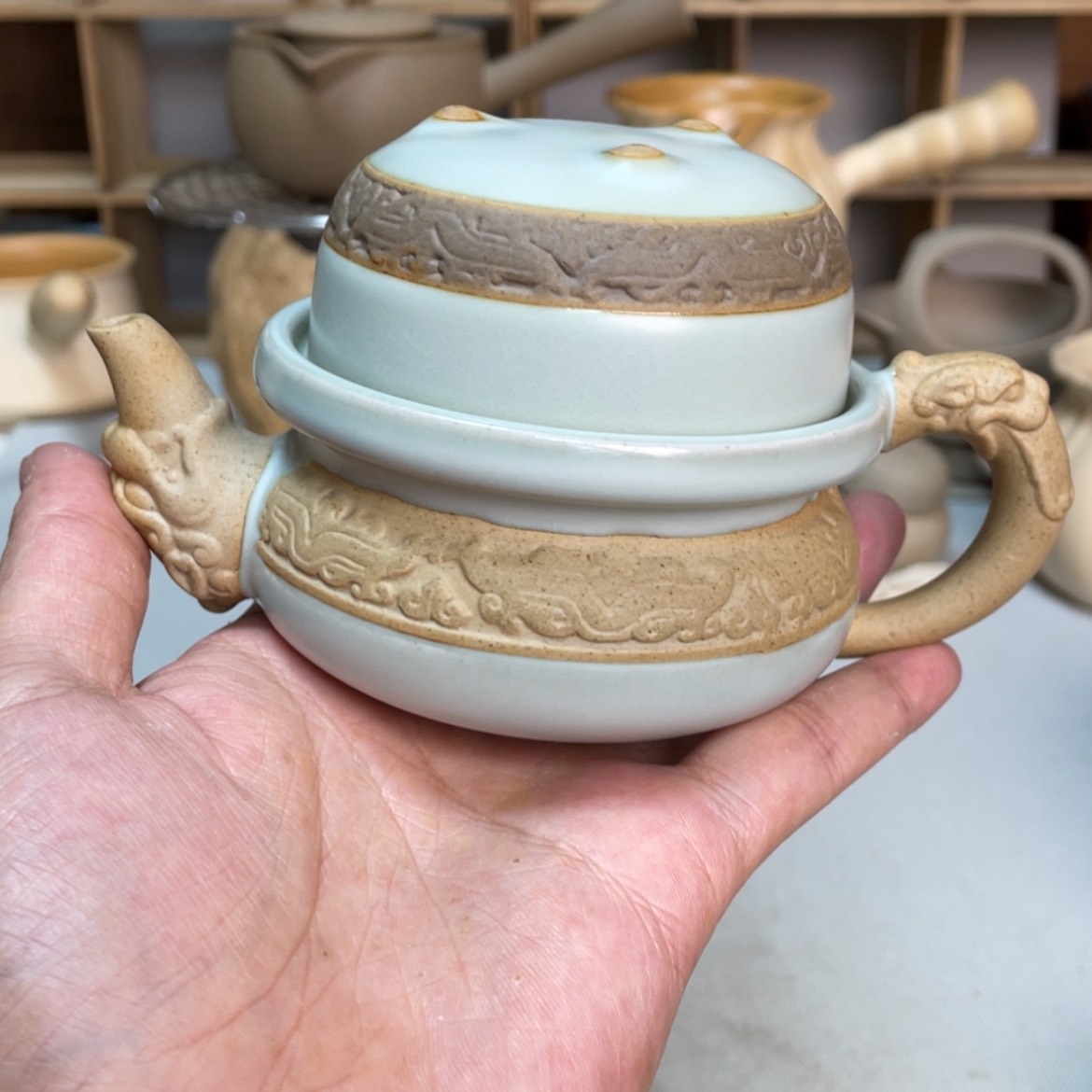 【闪购商品】壶老段烧陶瓷茶器！