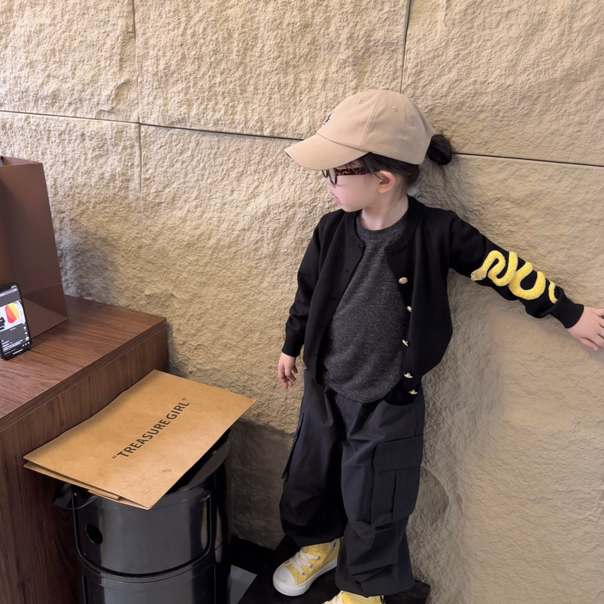 现货MZ.儿童春季新款蛇年毛巾绣立体百搭针织休闲外套2072