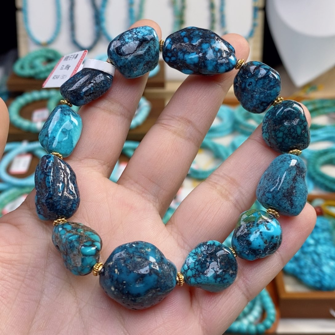 未镶嵌绿松石手串