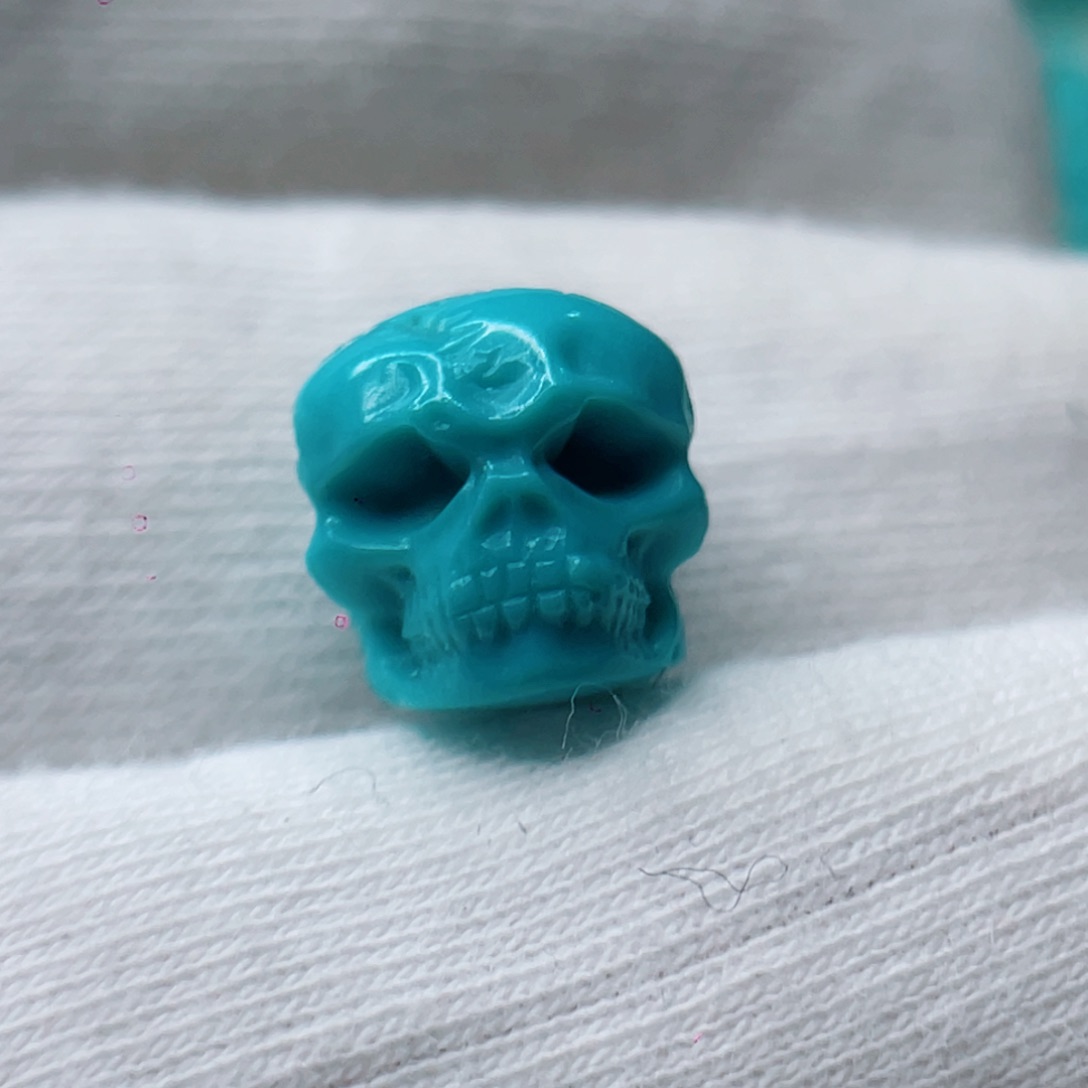 绿松石未镶嵌颈饰卡9.3-9.9-9.6