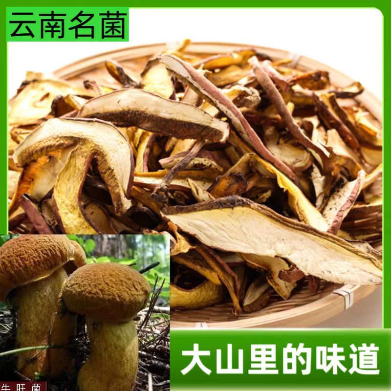 黄牛肝菌菇牛肝菌干货云南特产牛肝菌干货云南菌菇食材生长鲜煲汤
